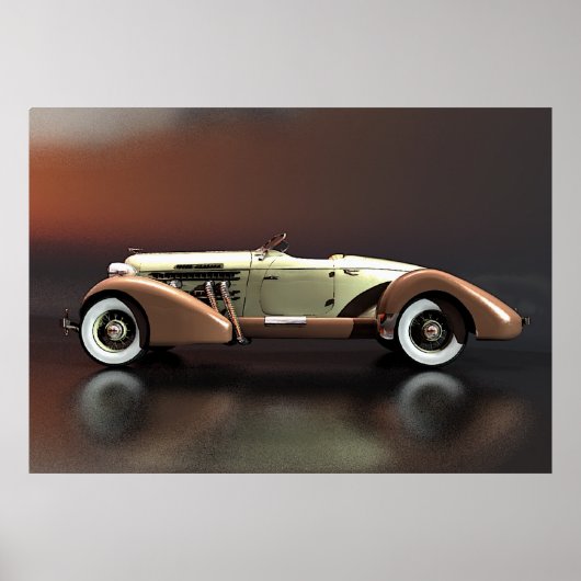 車Auburn851v34-02側 ポスター (正面)
