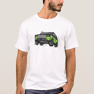 車SUVアドベンチャーTシャツ Tシャツ