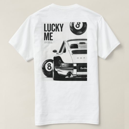 車Tシャツ Tシャツ (デザイン裏面)