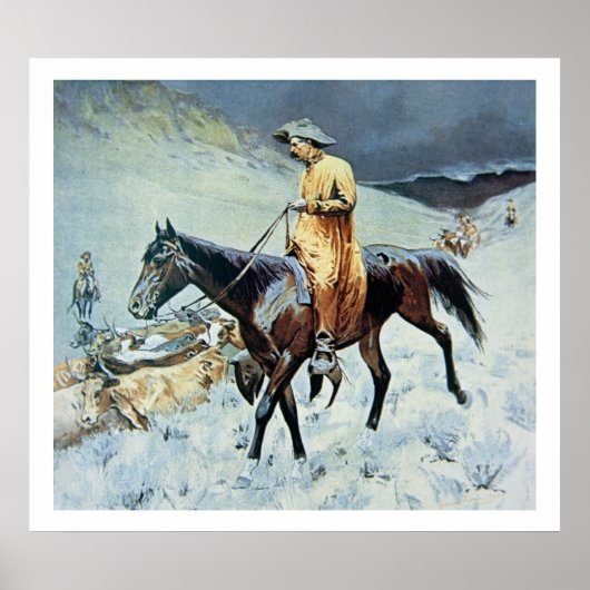 軌跡(キャンバス上の油) ポスター (正面)