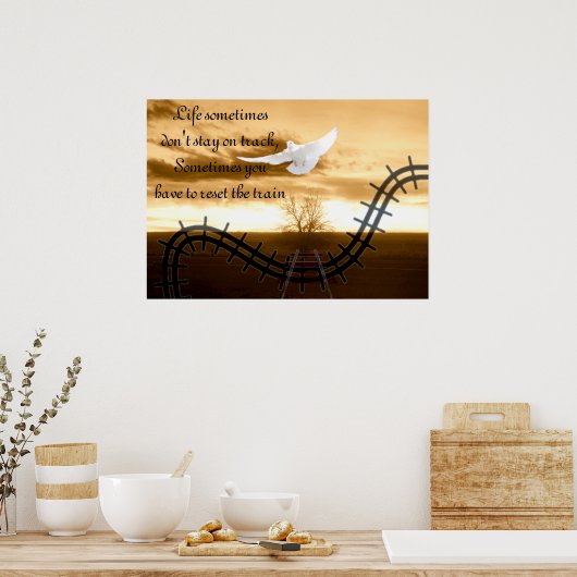 軌道に乗った人生_ ポスター (キッチン)