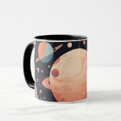 💖🌠 「軌道に乗った」 マグカップ (正面左)