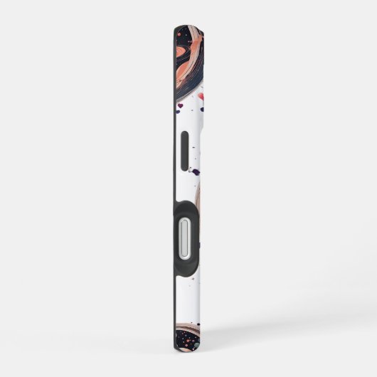 💖🌠 「軌道に乗った」 iPhone 16ケース (右側面)