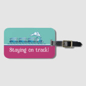 「軌道に乗ってろ！」 ラゲッジタグ (正面横)