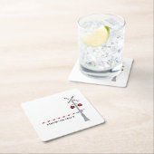 軌道に乗る スクエアペーパーコースター (インサイチュ)