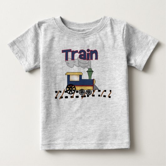 軌道に乗る ベビーTシャツ (正面)