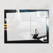 軌道に乗る ポストカード (裏面)