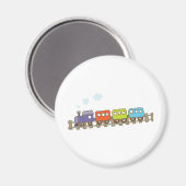 軌道に乗る マグネット (正面/裏面)