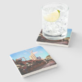 軌道に沿って ストーンコースター (横)