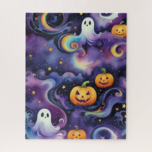 軌道の幽霊不気味、宇宙のおもしろい ジグソーパズル (縦)