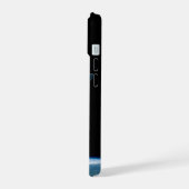 軌道上のアトラスV541ロケット iPhone 15ケース (左側面)