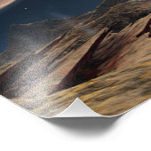 軌道上の仮想月からの眺め フォトプリント            (角)