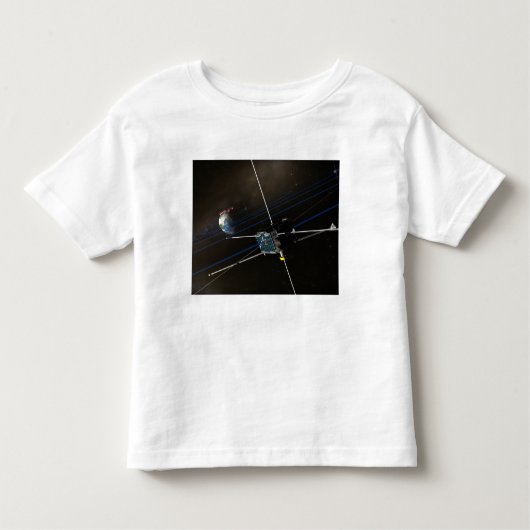 軌道上の5つのTHEMIS宇宙船 トドラーTシャツ (正面)