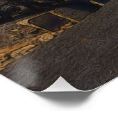 軌道上ヴィンテージ蒸気列車 ポスター (コーナー)