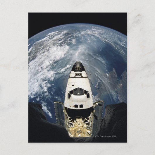 軌道周回宇宙船 ポストカード (正面)