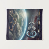 軌道回転革新タペストリー タペストリー (正面(横))