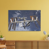 軌道国際的宇宙測点 キャンバスプリント (インサイチュ (リビング))