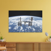 軌道国際的宇宙駅 キャンバスプリント (インサイチュ (リビング))