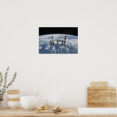 軌道国際的宇宙駅 ポスター (キッチン)