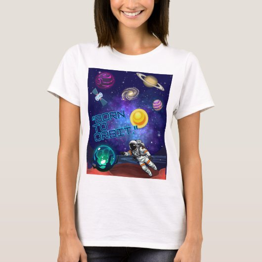 軌道生まれ Tシャツ (正面)