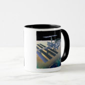 軌道4の宇宙局 マグカップ (正面右)