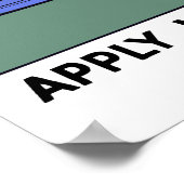 軍が兵を造る ポスター (角)