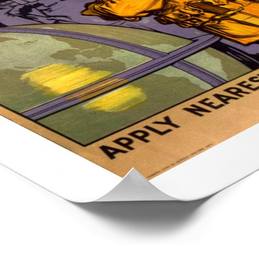 軍が兵を造る ポスター (角)