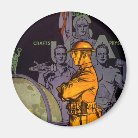 軍が兵を造る マグネット (正面)