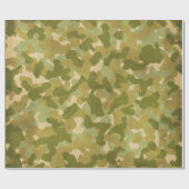 軍にパターン包むこと ラッピングペーパー (フラット)