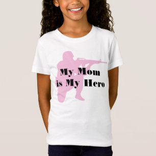軍のお母さんの子供のTシャツ Tシャツ