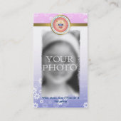 軍のお母さんカードをカスタマイズ コーリングカード (裏面)