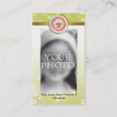 軍のお母さんカードをカスタマイズ コーリングカード (裏面)