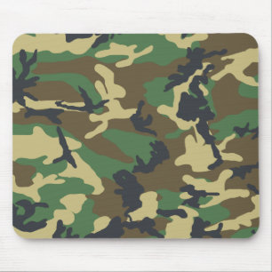 軍のカムフラージュのマウスパッド マウスパッド