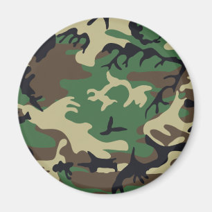 軍のカムフラージュの磁石 マグネット