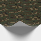 軍のカムフラージュパターン ラッピングペーパー (角)