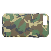 軍のカムフラージュパターン Case-Mate iPhoneケース (裏面(横))