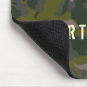 軍のカムフラージュ マウスパッド (コーナー)