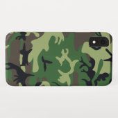 軍のカムフラージュ Case-Mate iPhoneケース (裏面(横))