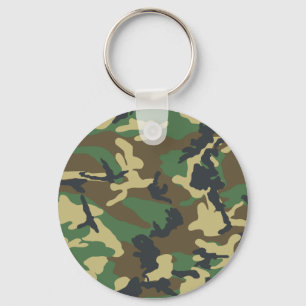 軍のカムフラージュKeychain キーホルダー