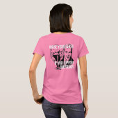 軍のガールフレンドが飲み干す! Tシャツ (裏面フル)