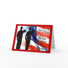 軍のクリスマスカード