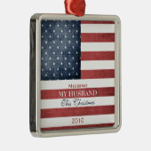 軍のクリスマス メタルオーナメント (右)