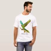 軍のコンゴウインコのTシャツ Tシャツ (正面フル)
