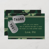 軍のサンキューカード サンキューカード (正面/裏面)