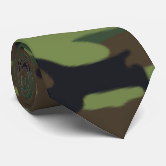 軍のタイ ネクタイ (ロール)