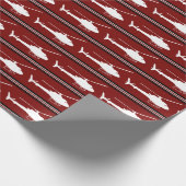 軍のヘリコプター ラッピングペーパー (角)