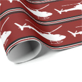 軍のヘリコプター ラッピングペーパー (ロールコーナー)