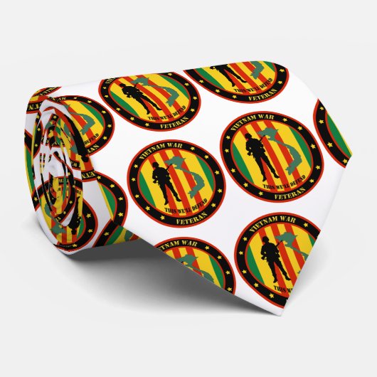 軍のベトナム戦争の退役軍人のタイ ネクタイ (ロール)