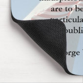 軍のマウスパッドのジョージ・ワシントン マウスパッド (コーナー)