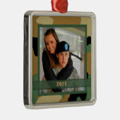 軍の写真の記念品のオーナメント メタルオーナメント (右)